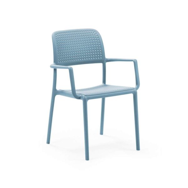 Bora outdoor chair perth blue -min