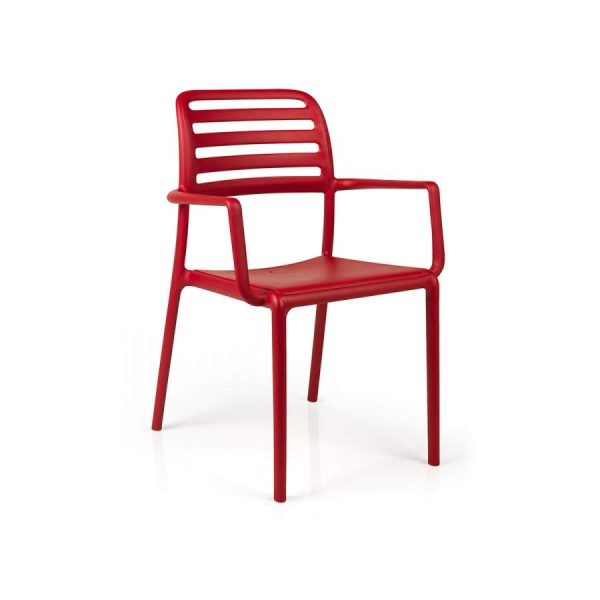 Costa outdoor chair perth red-min