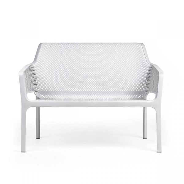 Net Bench outdoor chair perth white-min