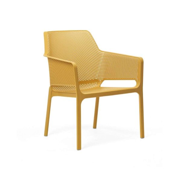 Net Relax outdoor chair yellow-min