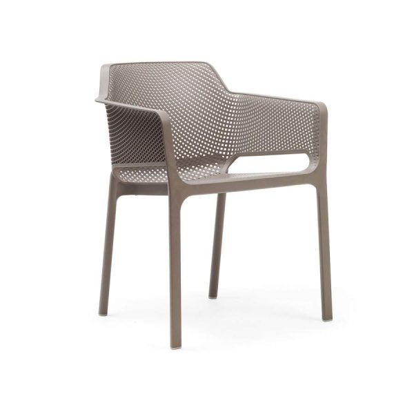 Net outdoor chair beige