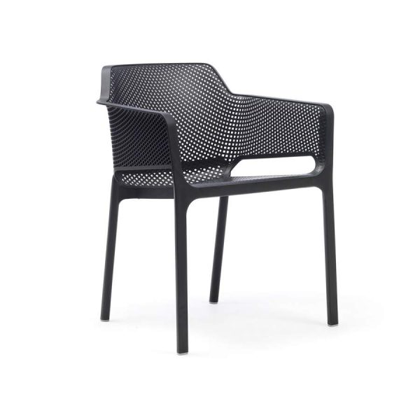 Net outdoor chair grey