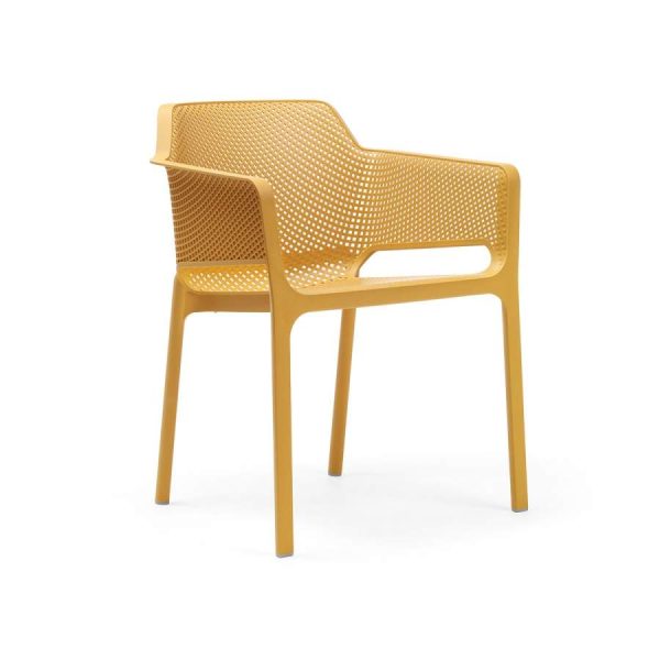 Net outdoor chair yellow