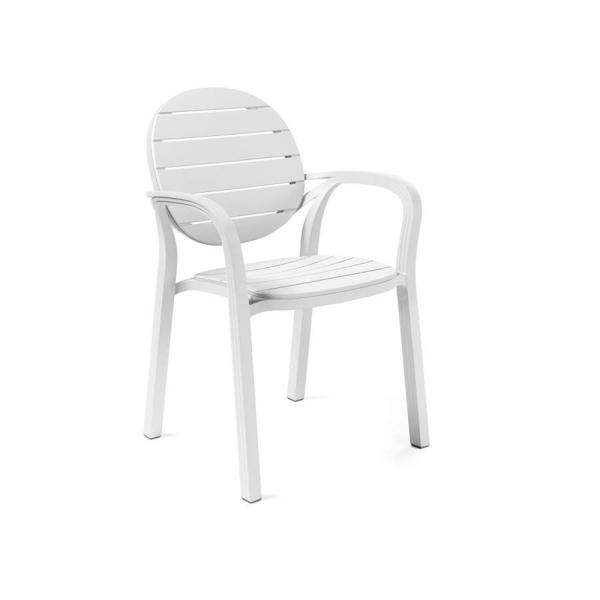 Palma outdoor chair perth white-min