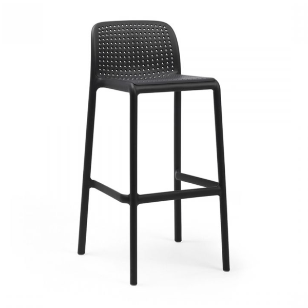 lido outdoor stool perth grey-min