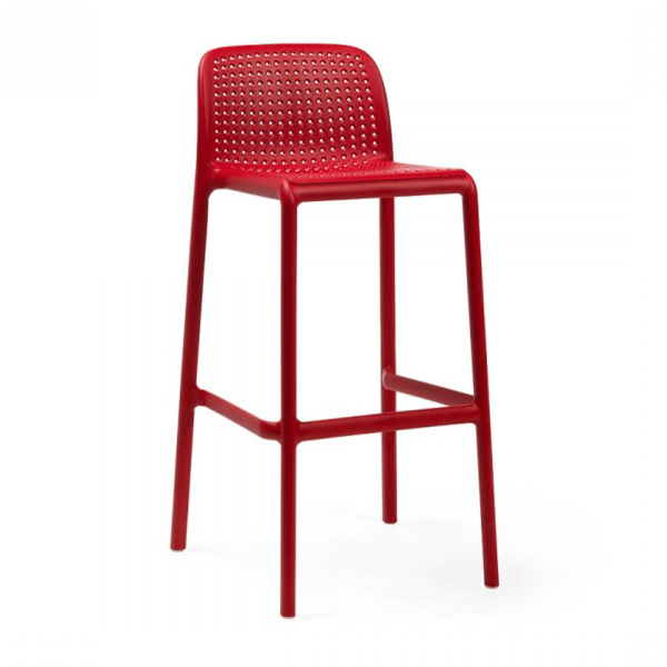 lido outdoor stool perth red-min